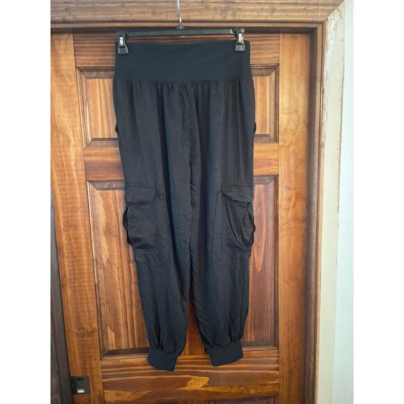 Cinq A Sept Giles Pant viscose blend cargo jogger L - Picture 5 of 8